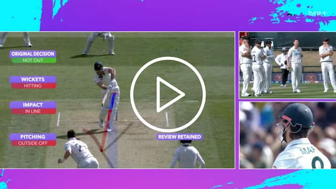 [Watch] Tim Southee's DRS Masterstroke Helps Henry Bag A Fifer Through Marsh's Wicket